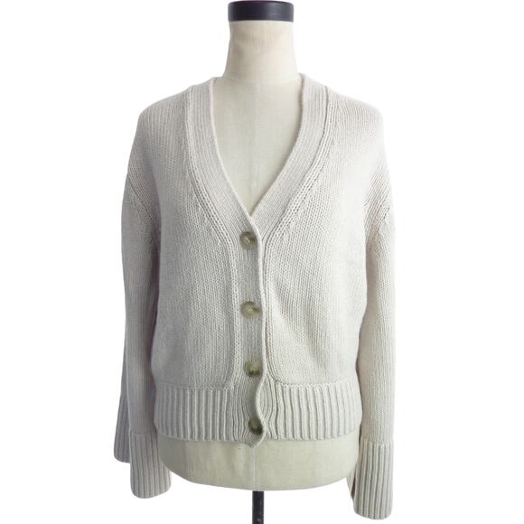 Reformation Sweaters - NWT Reformation Nala Cotton Cashmere Cardigan Gossamer Size S
